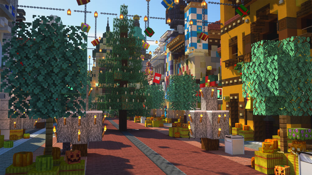Allée allemande Minecraft