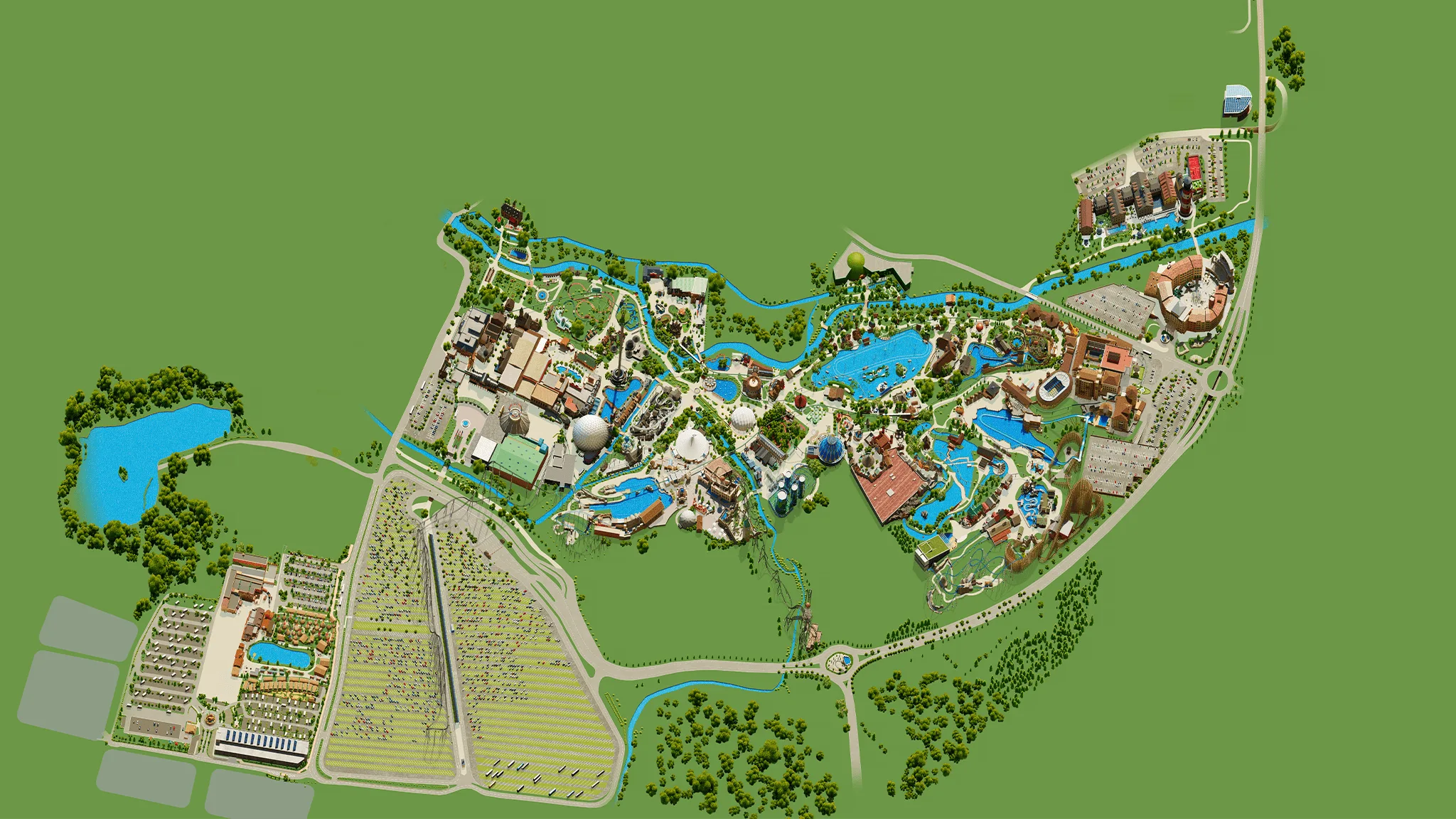 Plan du parc 2025